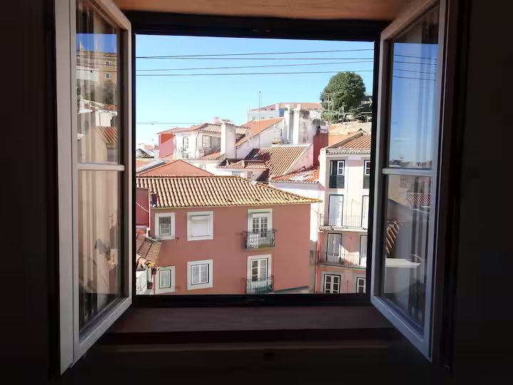 Alfama with awesome view — window view